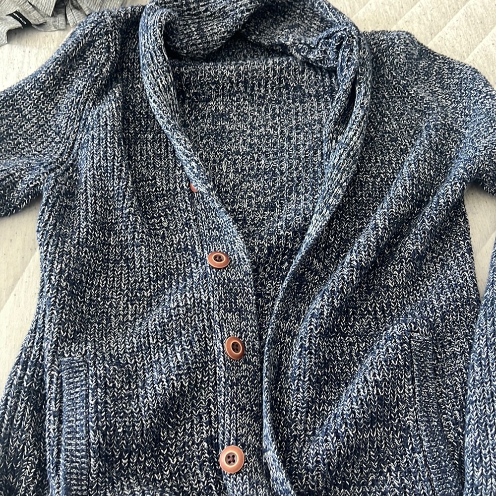 Express men’s sweater cardigan
